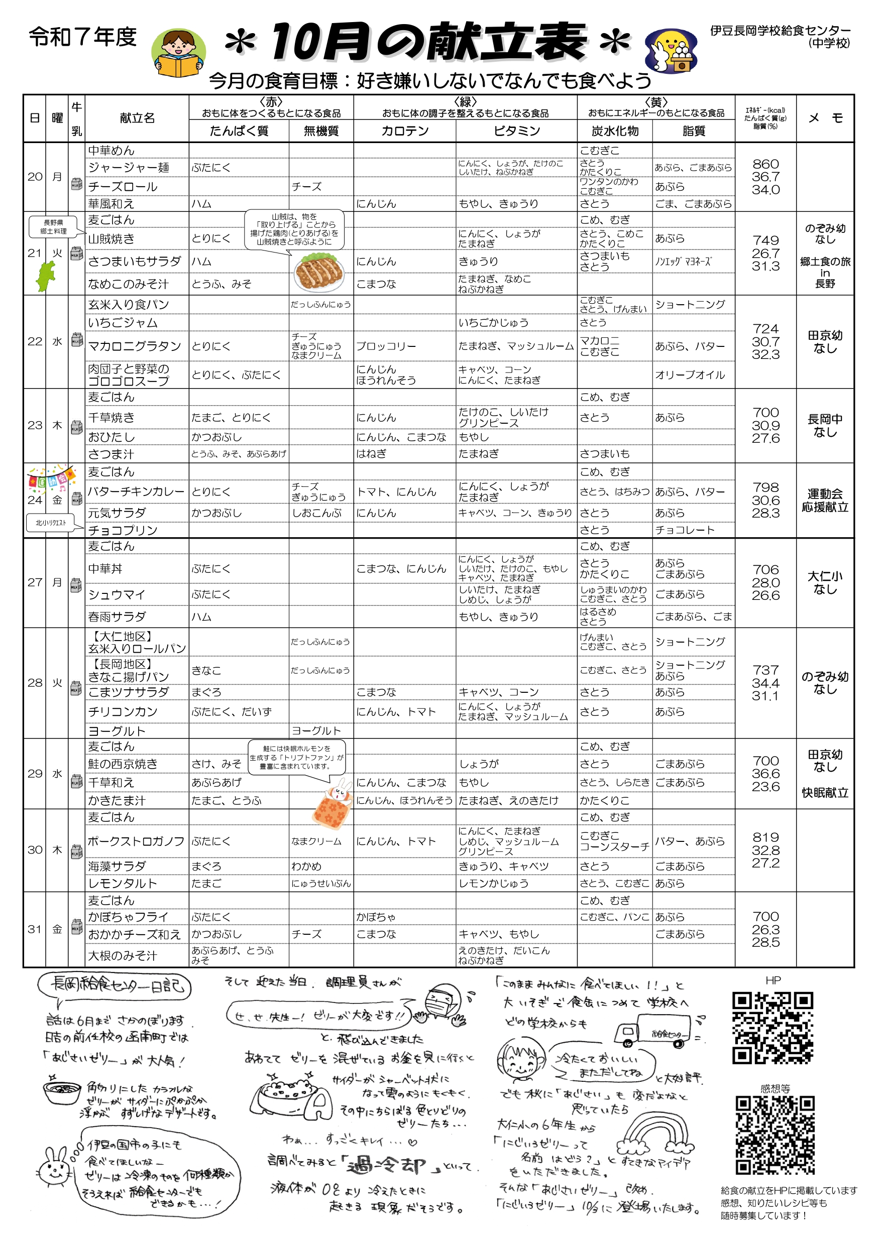 10月分献立表【長岡】中+_page-0002